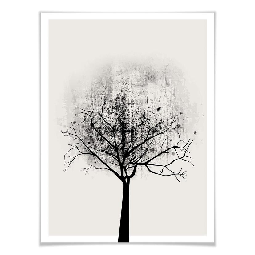 Poster Kubistika - Studio sugli alberi 04