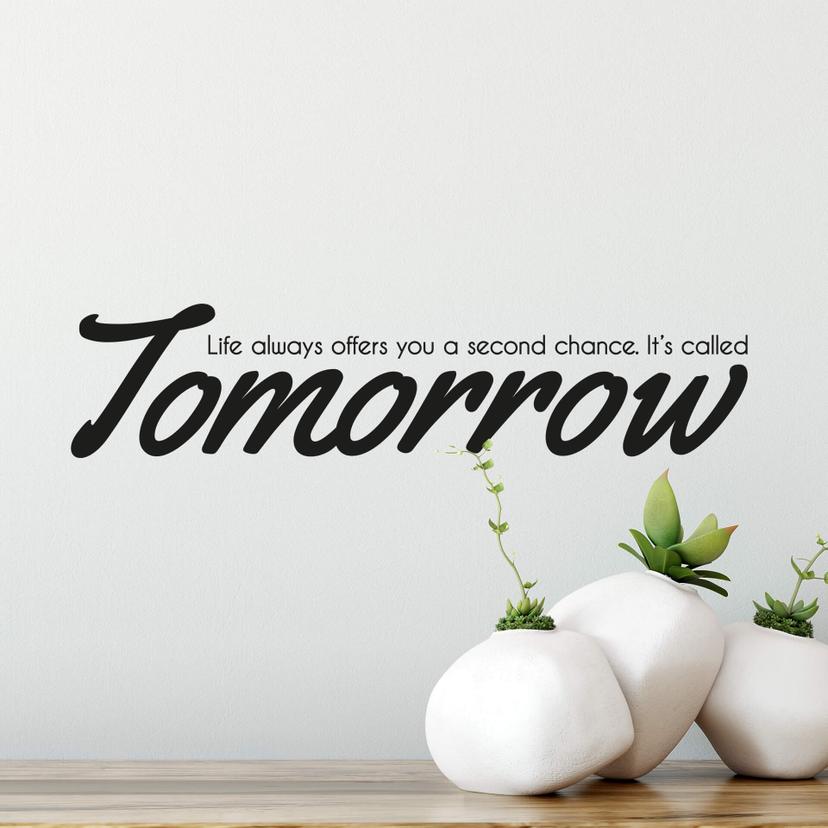 Wallsticker -  Tomorrow