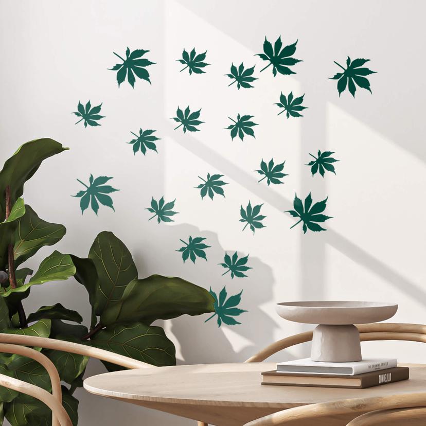 Sticker mural - Set Feuilles #19