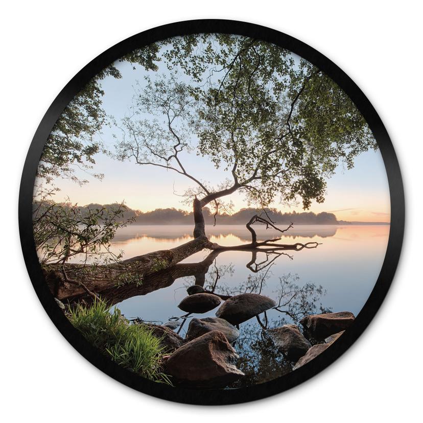 Póster vista al lago - Redondo - Sótano