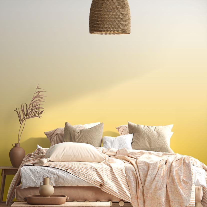 Papier peint photo Ombre - Jaune