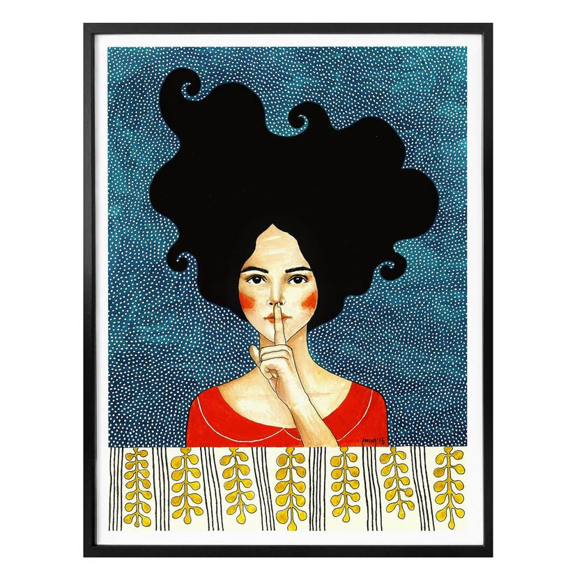 Affiche Hülya - Silence