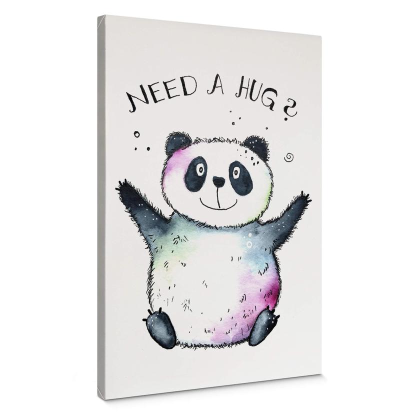 Tableau sur toile Hagenmeyer - Happy Panda