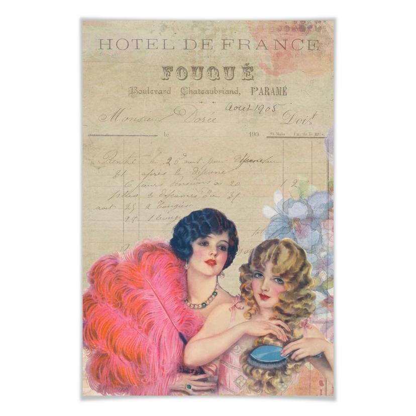 Poster - Vintage Girls