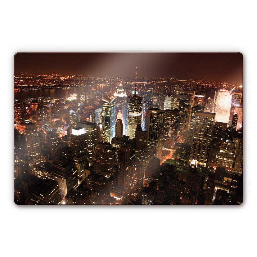 Tableau en verre - Manhattan