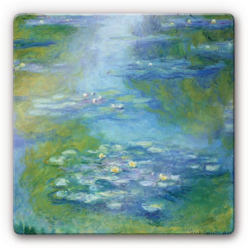 Glasbillede - Monet - Åkander 1907