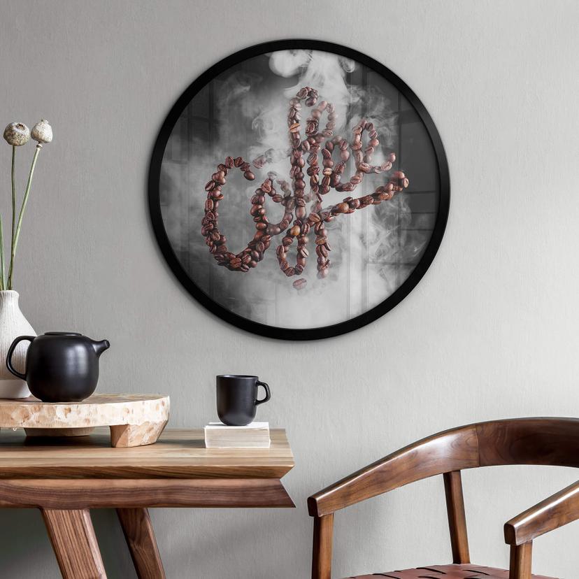 Poster Belenko - Aroma de café - Redondo