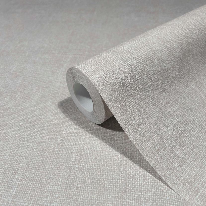 non-woven tapet i moderne tekstureret ensfarvet grå, beige uni