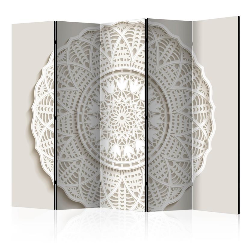 Rumdeler - Mandala world 3D , 5-delt - 225x172 cm
