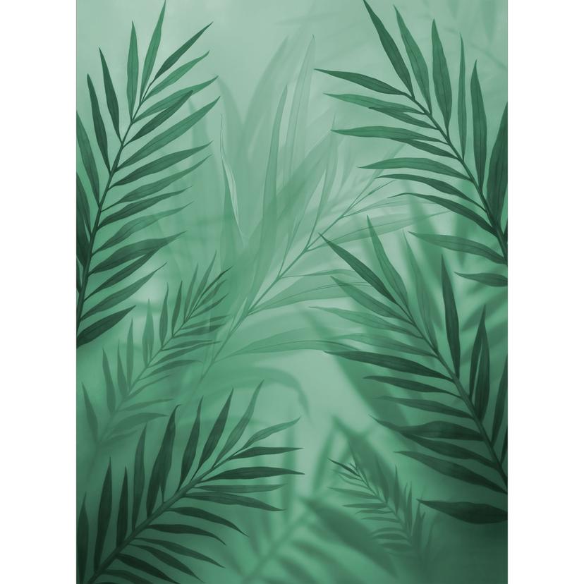 Fotomurale con foglie di palma verde
