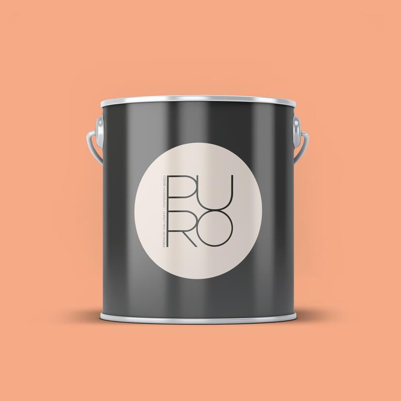 Premium vægmaling orange - PURO c9013 diverse abrikos