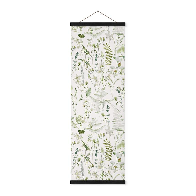 Tekstil plakat Urter og vilde blomster - UN Designs