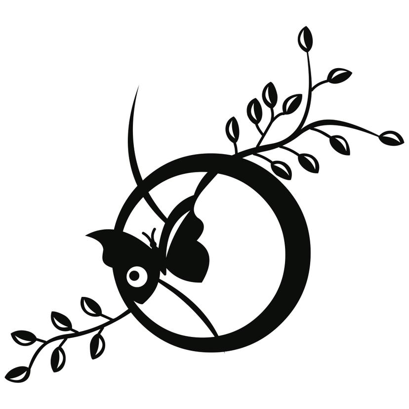 Wallsticker - Moderne natur