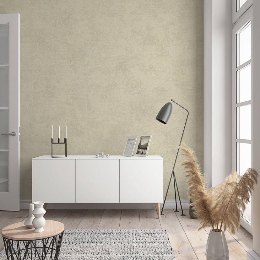 Almindeligt tapet, ikke-vævet vægbeklædning Nuancer af beige