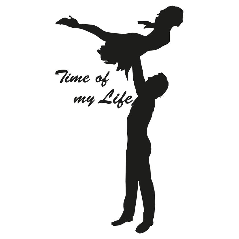 Adesivo murale - Time of my Life