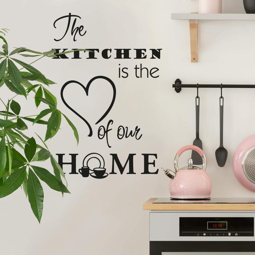 Adesivo murale - The kitchen is...