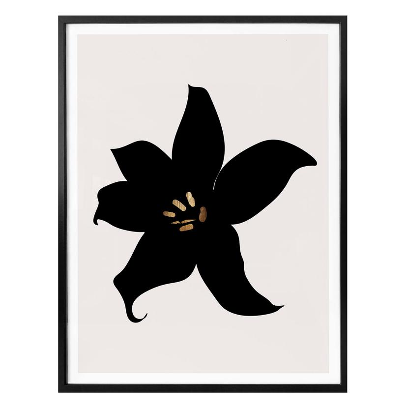 Plakat - Kubistika - Dark Orchid