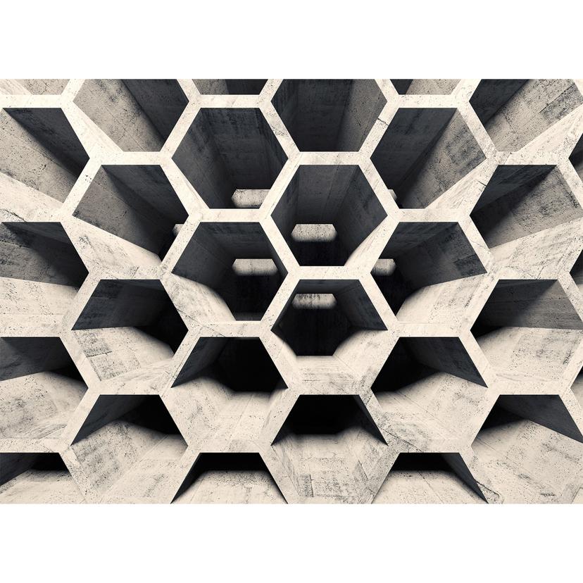 Livingwalls Fotomurale Designwalls - Struttura a nido d'ape