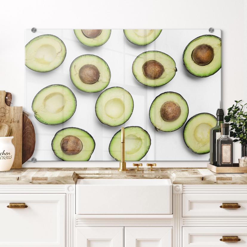 Stænkplade - Avokadoer