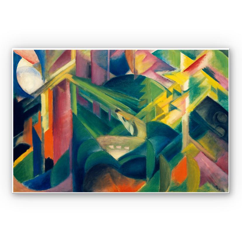 Tableau Forex - Marc - Rêne dans le jardin du monastère