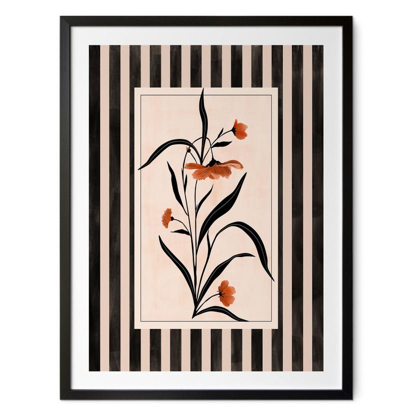 Plakat Dans af blade og blomster - Ristova