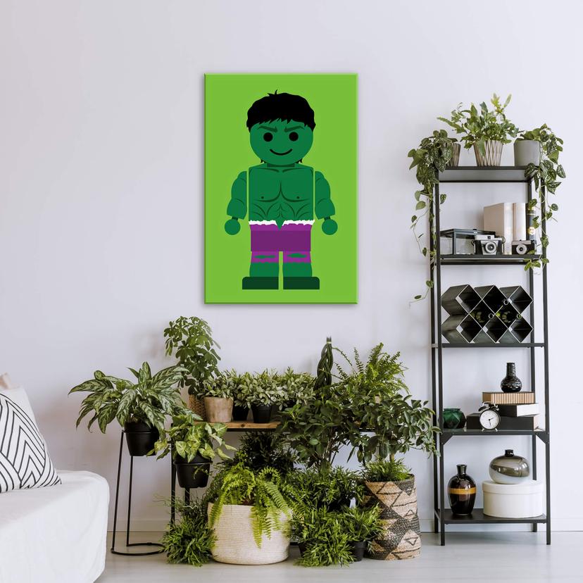 Stampa su tela Gomes - Hulk