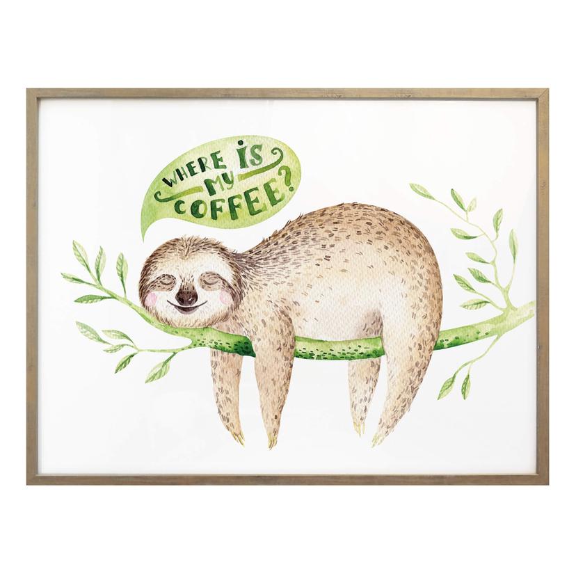Póster Kvilis - ¿Dónde está mi café?
