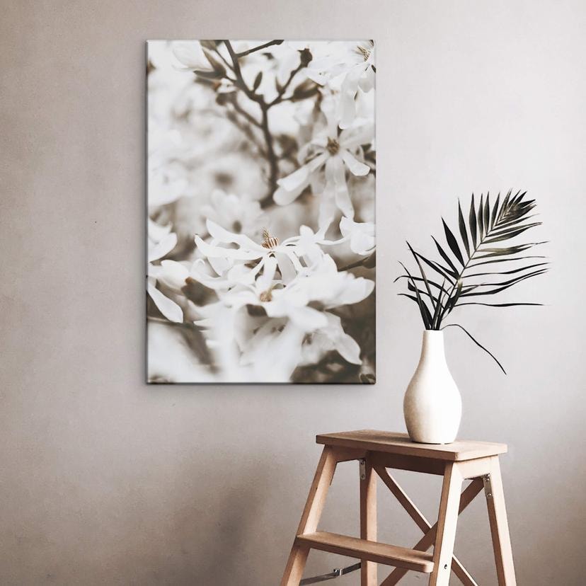 Tableau sur verre Annie - Jasmin