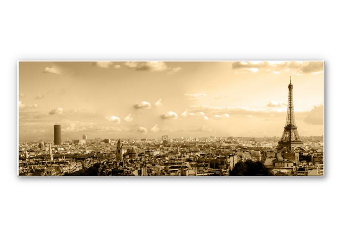 Tableau Forex - Skyline de Paris - Panorama