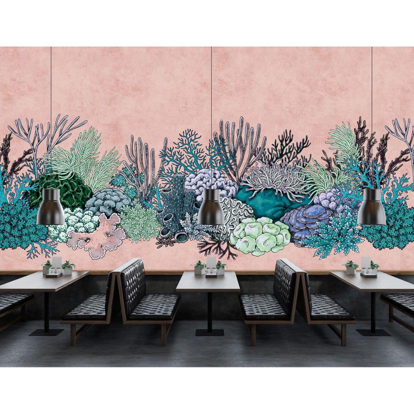 Livingwalls Fototapet Walls by Patel 2 octopus´ garden 2