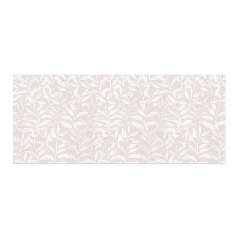 Selbstklebende Küchenrückwand Zarte Aquarell-Blätter - Soft Beige - Bloomery Decor