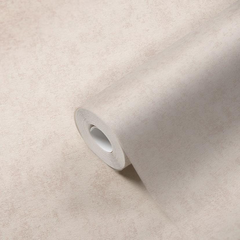 A.S. Création papel pintado unitario #Hygge papel pintado no tejido sólido gris beige