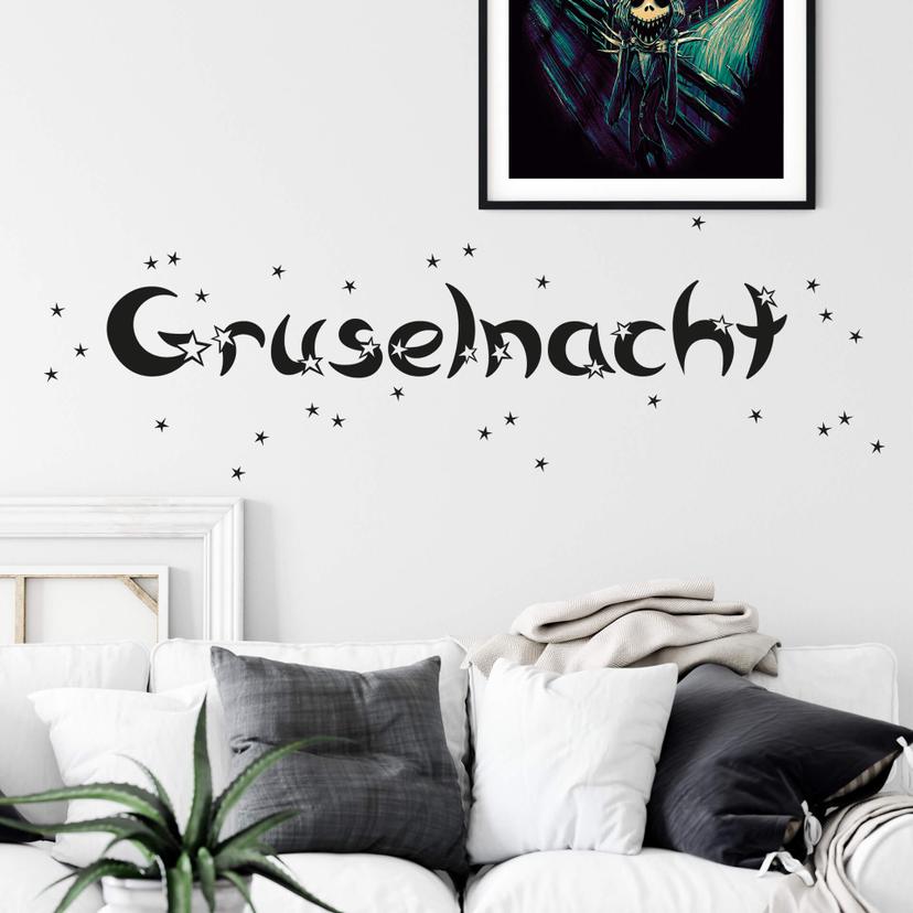 Wandtattoo Gruselnacht