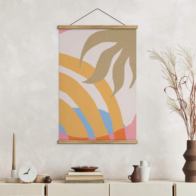 Poster tessile Demir - Sunny Botanics