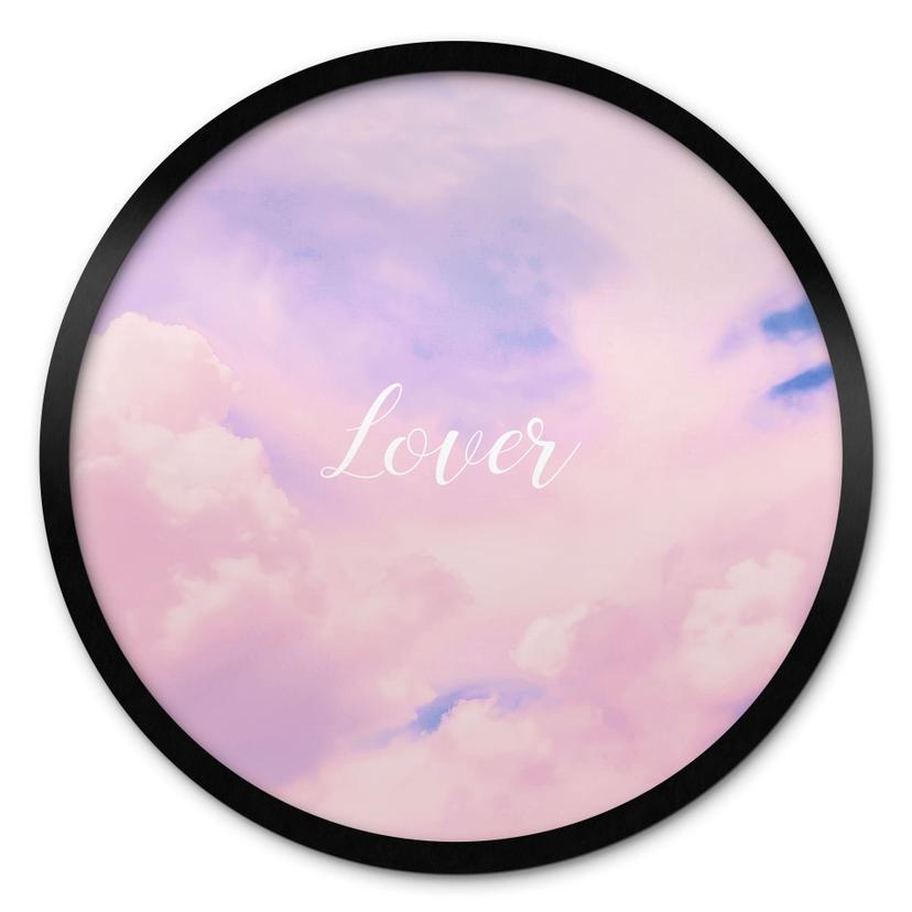 Poster Lover - inspirerad av Taylor Swift - Rund