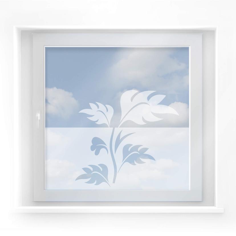 Fensterdekor Farn