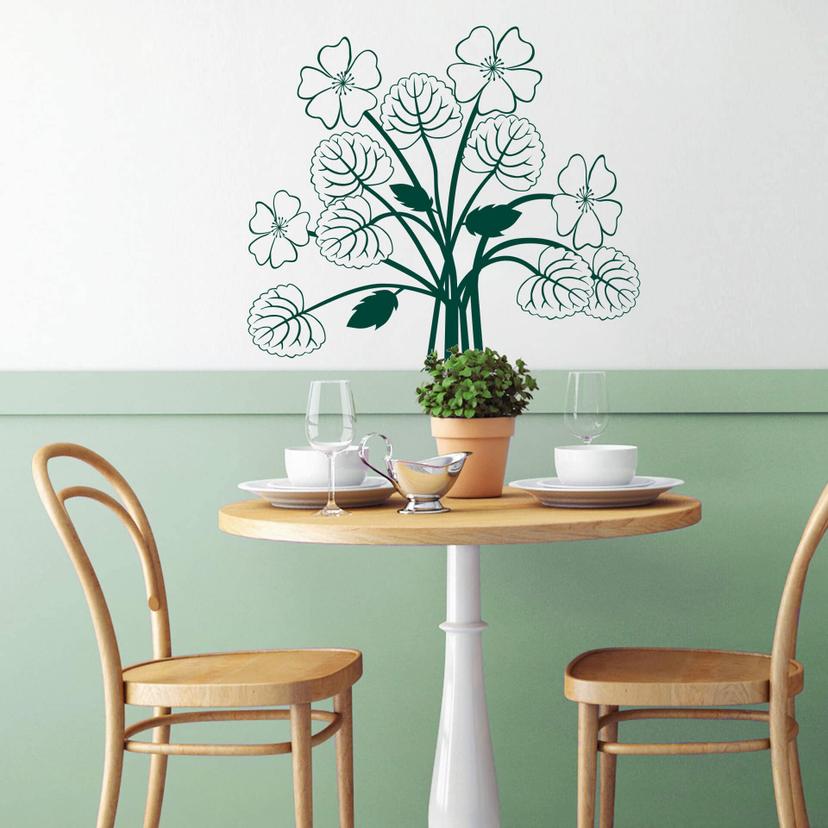 Sticker mural - Composition florale