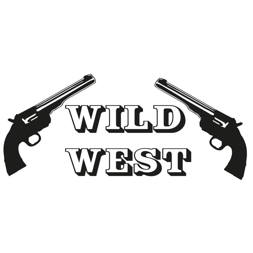 Adesivo murale - Wild West