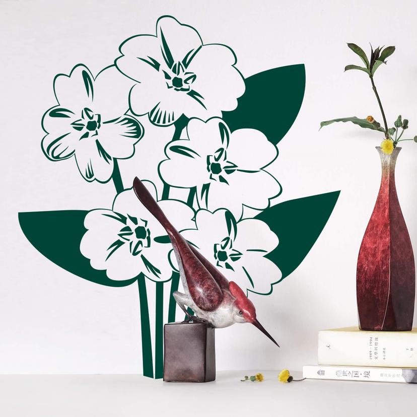 Sticker mural - Fleurs estivales