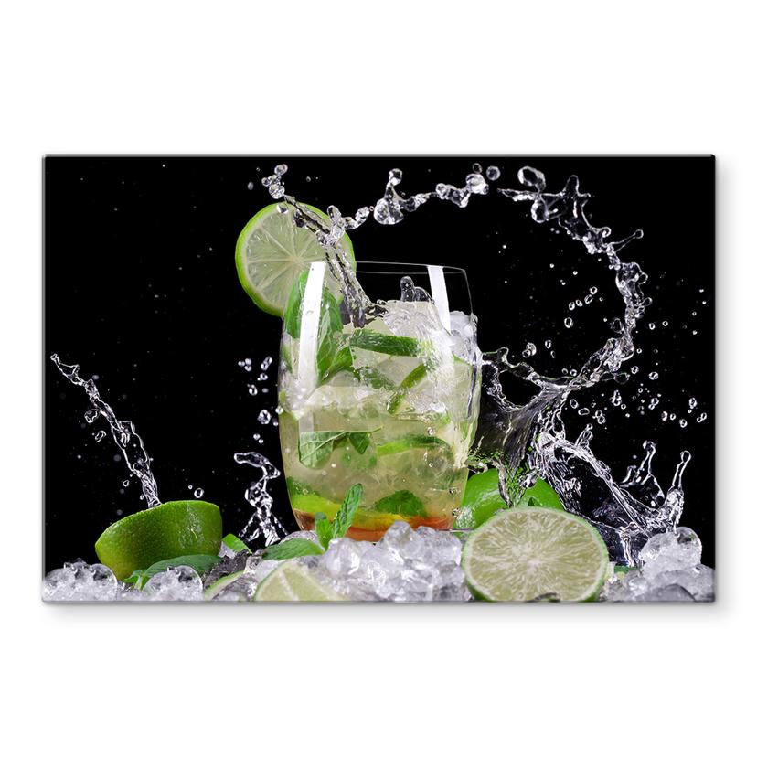 Pannello paraschizzi - Schizzi di mojito