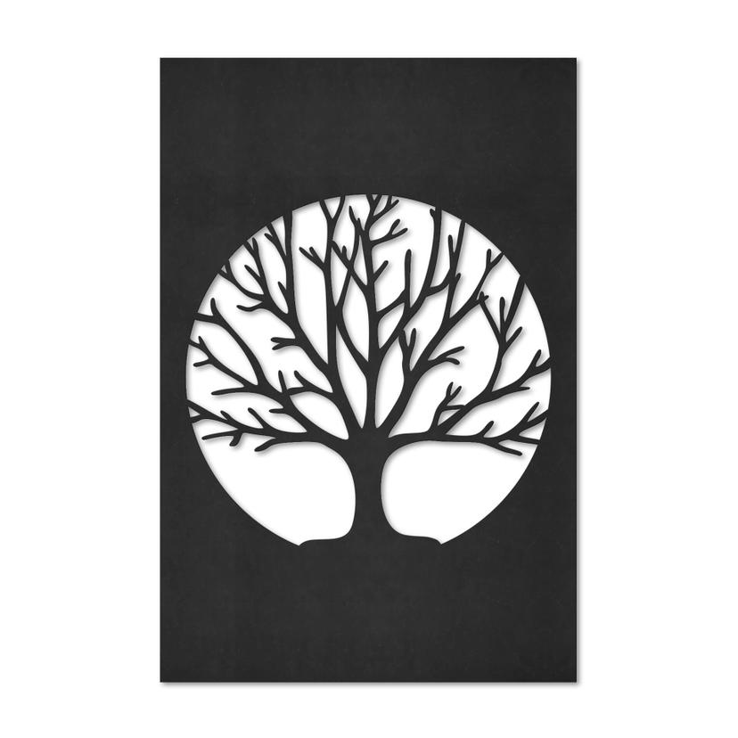 MDF - Decoración en madera árbol de la vida - Clásico