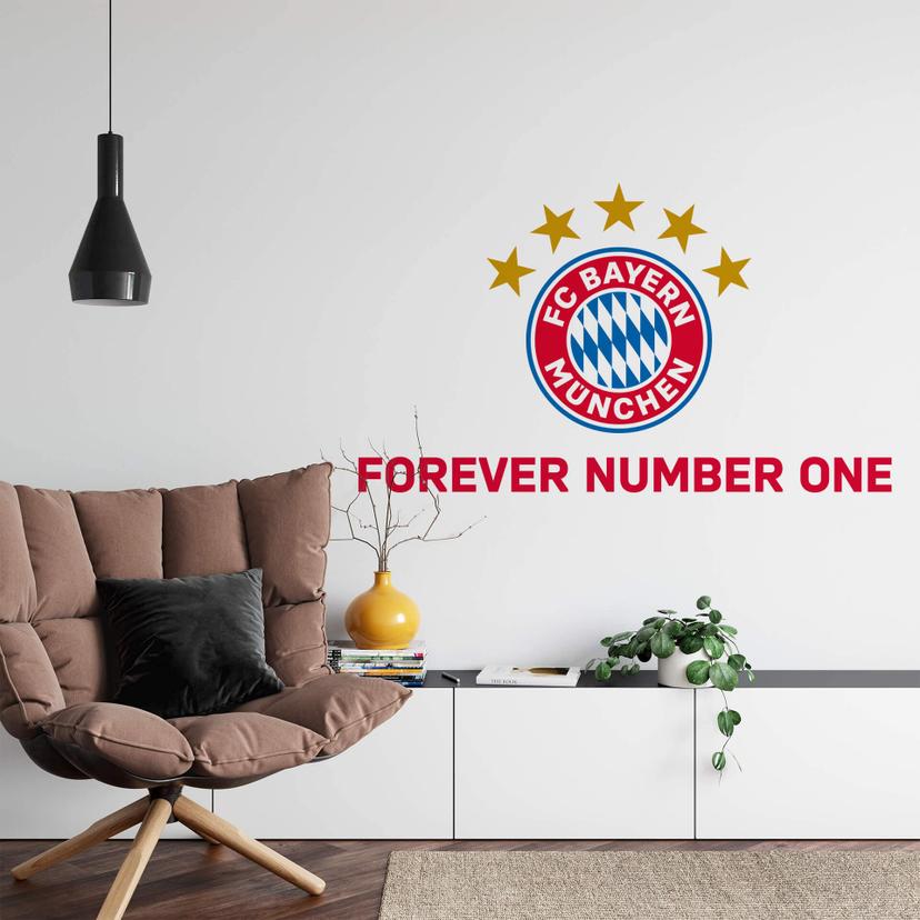 Forever Number One Wallsticker