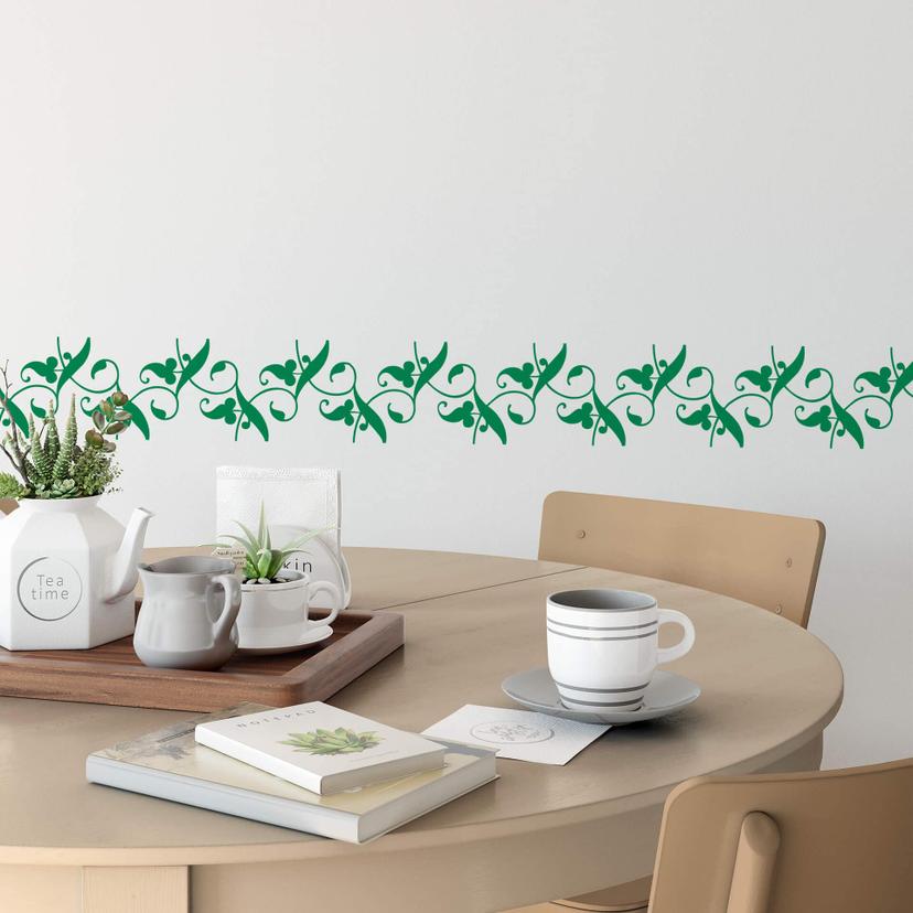 Sticker mural - Bordure Élégante