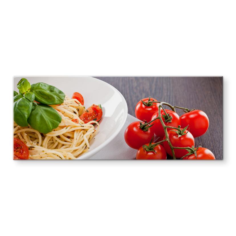 Pannello paraschizzi - Pasta italiana - panoramica