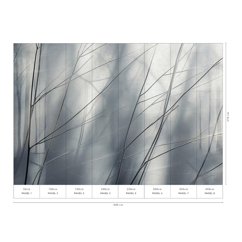 Guido Maria Kretschmer Fotomurale Aeries - Edizione d'arte 2 grigio