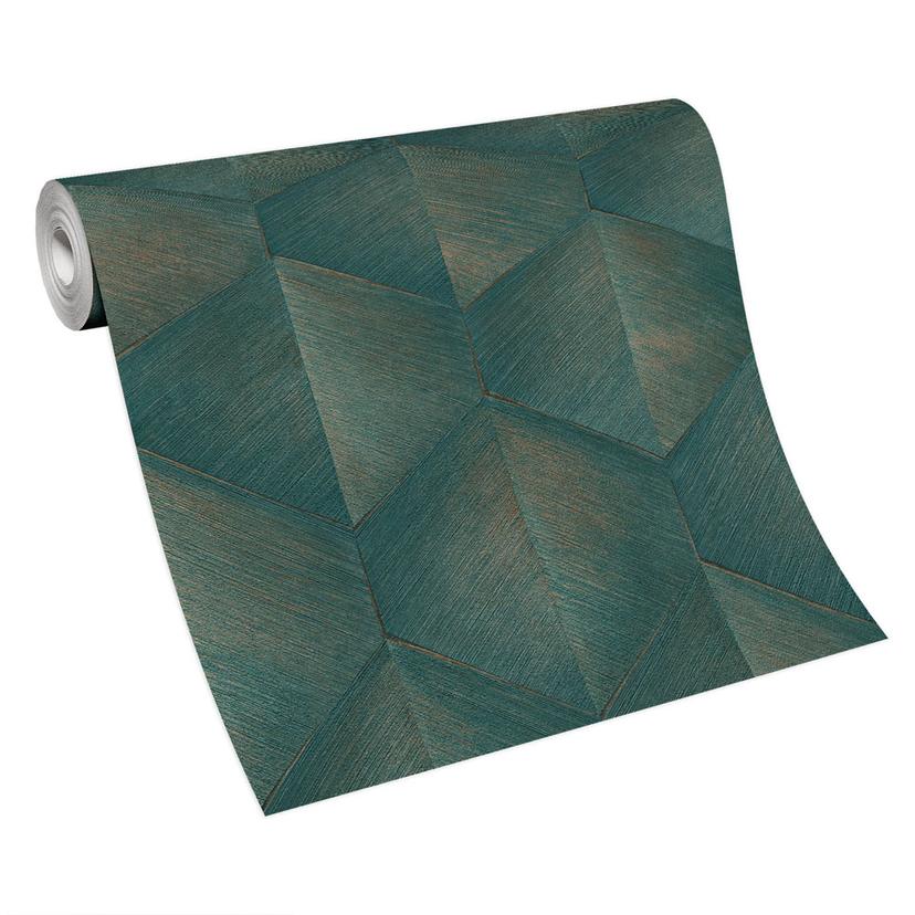 3D tapet, mönstrad tapet Fashion for Walls 4 av Guido Maria Kretschmer grön