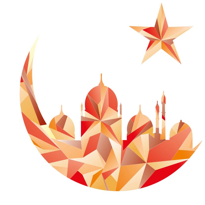 Notte araba in stile mosaico