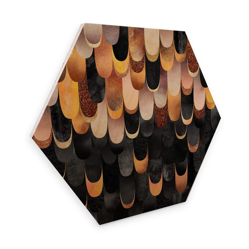 Hexagon Hout Fredriksson - Feathers