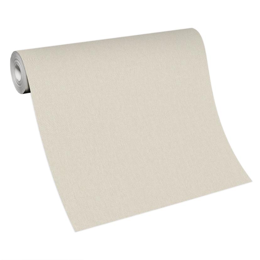 Effen Behang, Vliesbehang Erismann Martinique beige