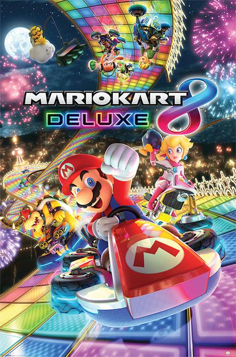 Poster, film poster Mario Kart 8 - Deluxe 61x91,5 cm
